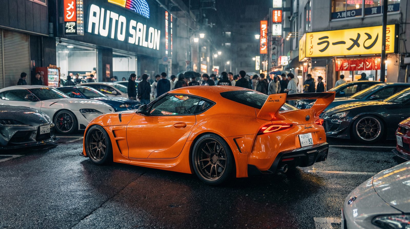 麻豆传媒丰田Supra改装视频