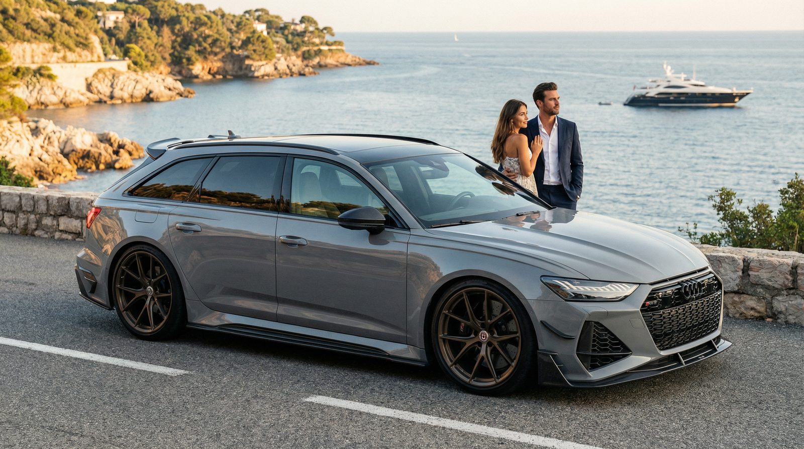 麻豆传媒奥迪RS6旅行车视频